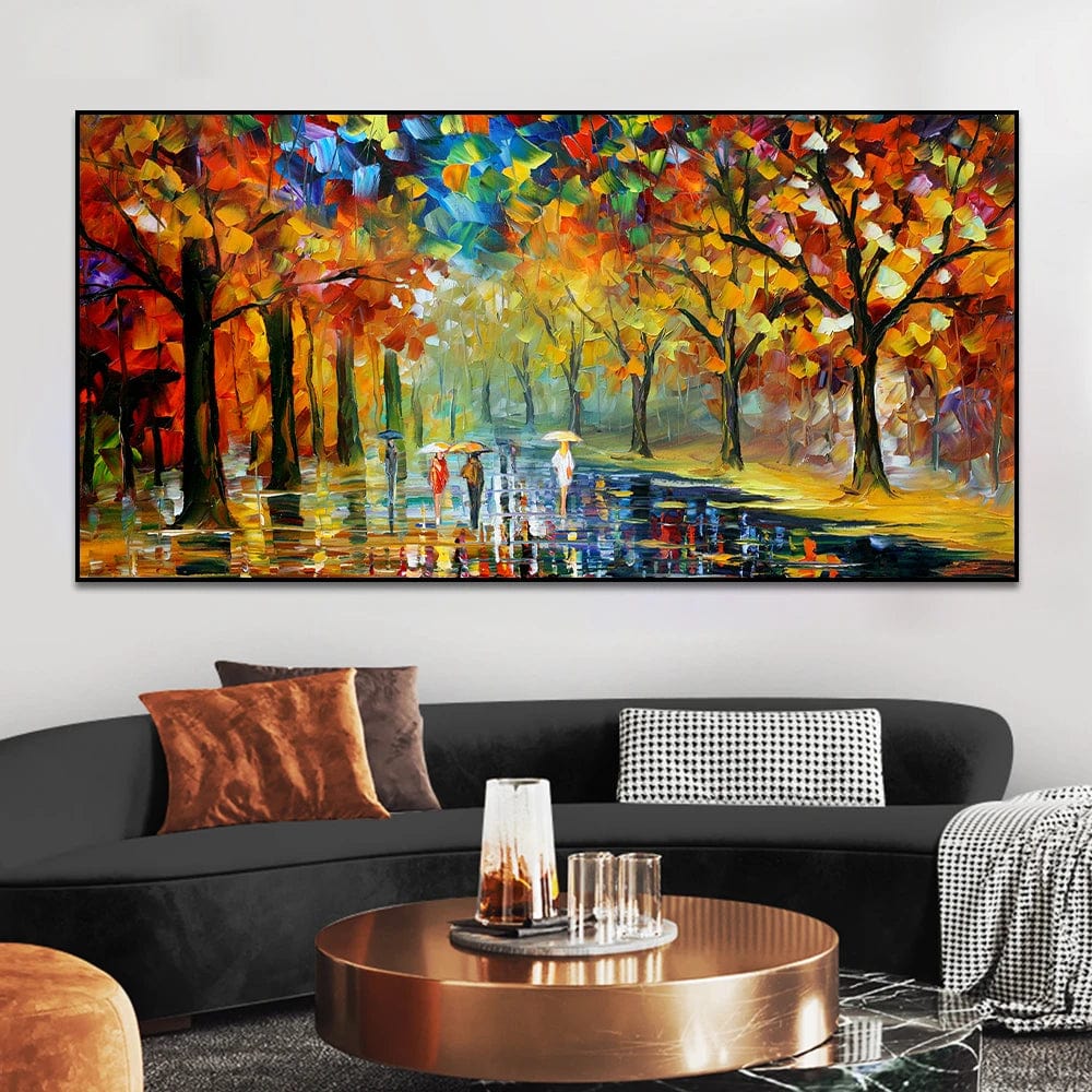 Original store Painting Landscape Abstract Wall Art, Modern Wall Art, Living Room Decor 30 x 40cm