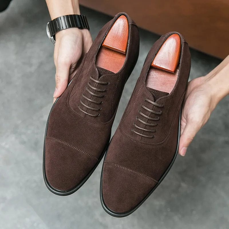 Men's fashion no lace dress shoes