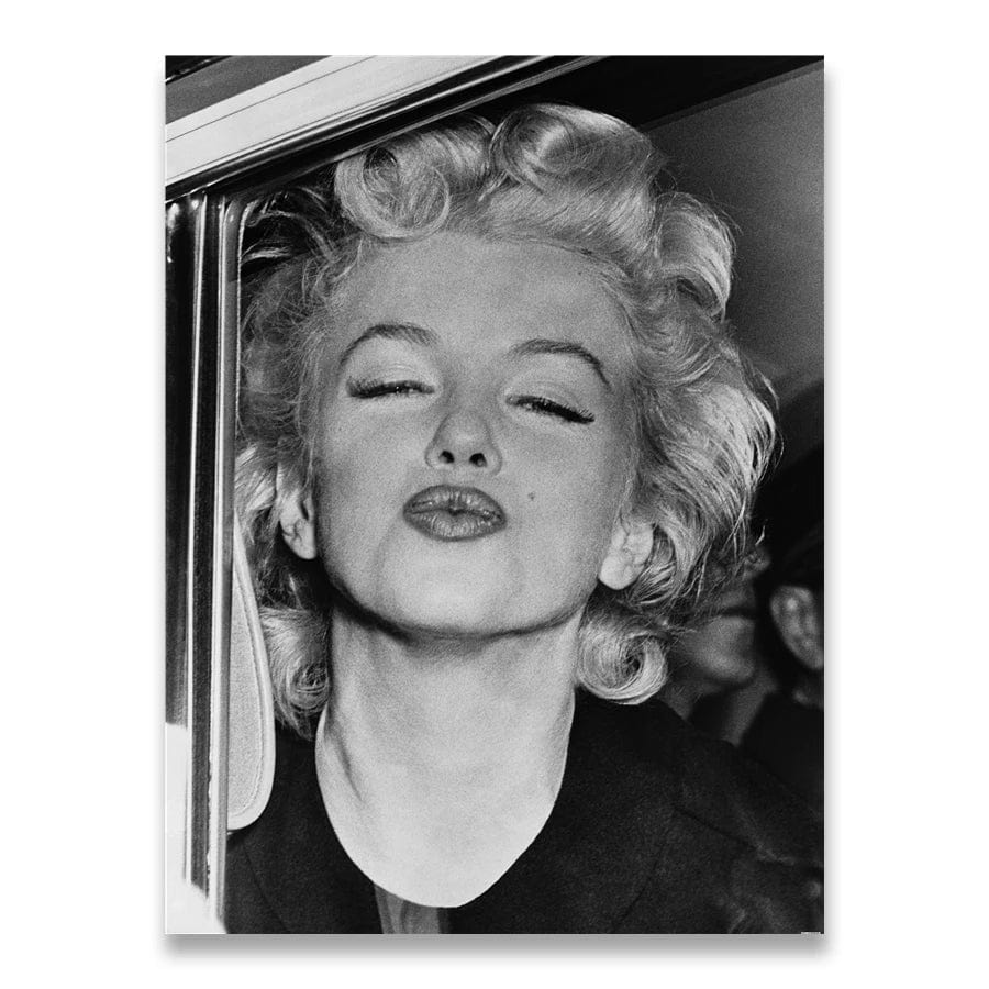 1203-05 / 40x60cm No Frame Canvas Marilyn Actor Monroe Paintings Wall Artwork Poster Pictures Prints Nordic Style Home Decor For Living Room Modular Frame