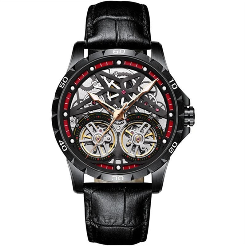 13 AILANG Men's Watch Advanced Sports Automatic Winding Clock Fashion Silicone Strap Tourbillon Skeleton Mechanical Watch New