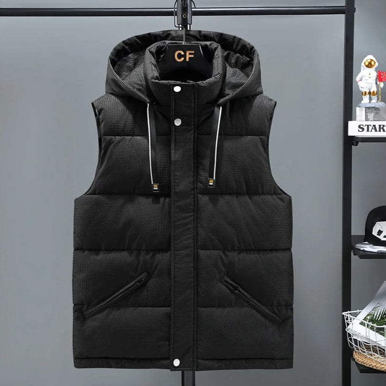 #3625 Winter Vest Plus Size 6XL 7XL 8XL Sleeveless Jacket Men Slim Warm Down Cotton Men's Vest Outerwear Sleeveless Coat Zipper