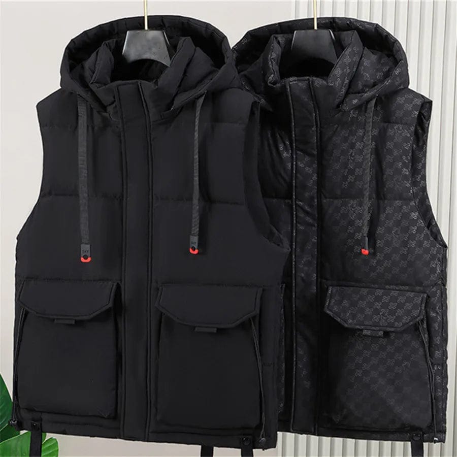 Men Waistcoat Multi Pockets Sleeveless Cargo Jacket Vest Fishing Working  Outdoor | eBay