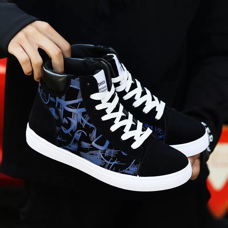 Men s Fashion Sneakers Canvas Shoes Breathable Cool Streetwear Shoes