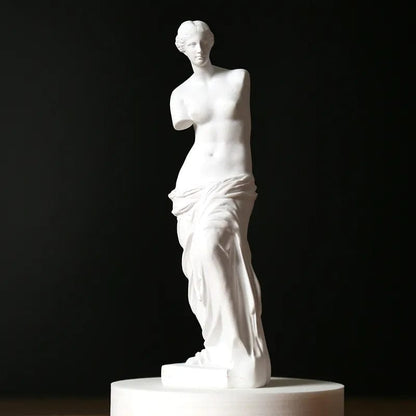 Broken Arm Venus Statue Artwork Sketch Plaster Art Room Decorations Sculpture Nordic Style White Venus Beauty and Love Vĕnus