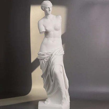 Broken Arm Venus Statue Artwork Sketch Plaster Art Room Decorations Sculpture Nordic Style White Venus Beauty and Love Vĕnus