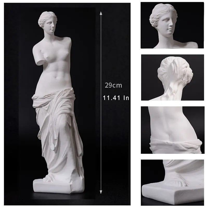 Broken Arm Venus Statue Artwork Sketch Plaster Art Room Decorations Sculpture Nordic Style White Venus Beauty and Love Vĕnus