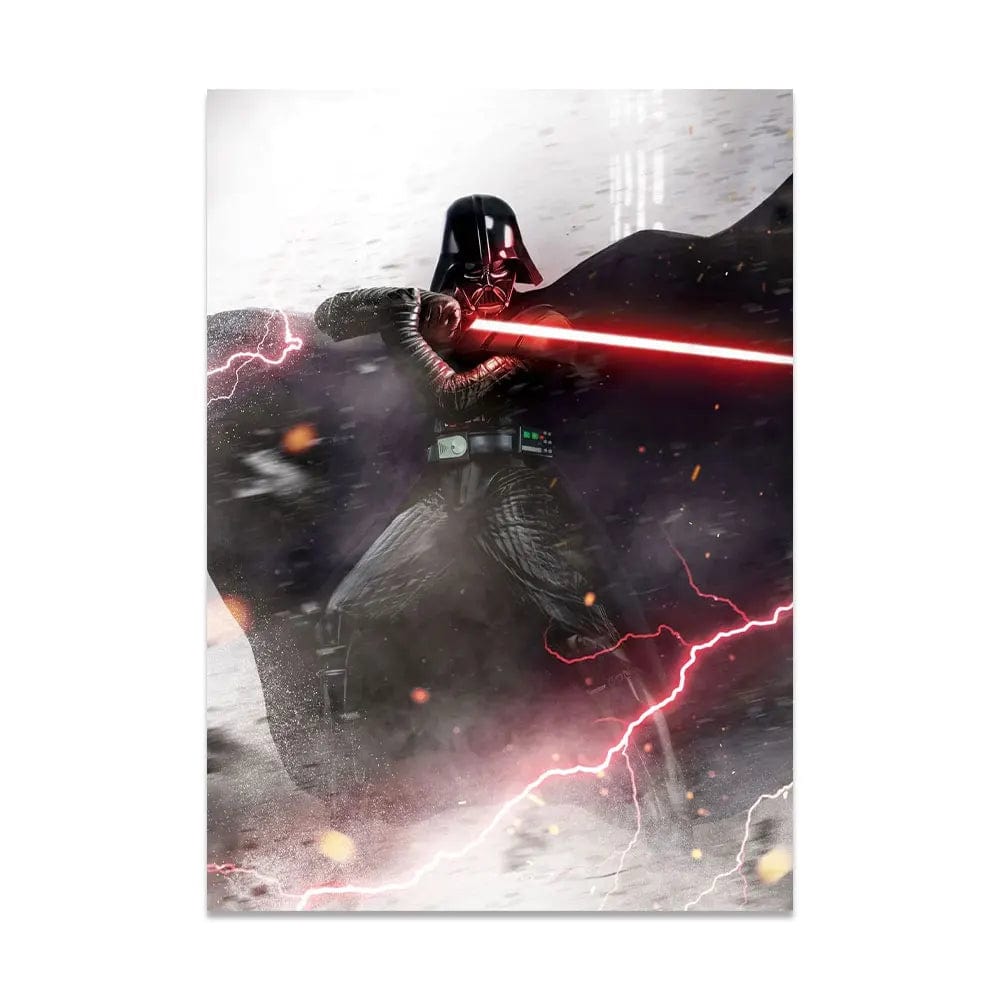 DS5639 / 40X60cm No Frame Star War Darth Vader Watercolor Art Canvas Painting Soldier Posters And Prints Yoda Pictures For Nordic Living Room Decor Gifts