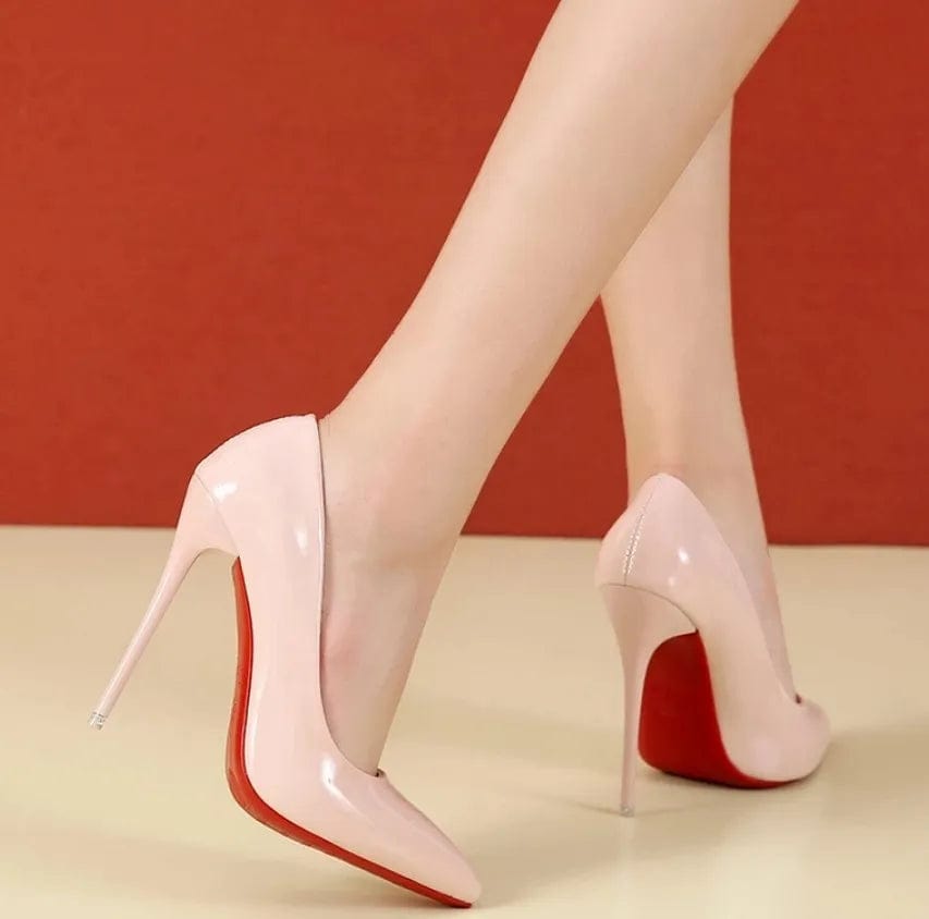 Fashion High Heels Women's Shoes 12cm Thin Stiletto Pointed Toe