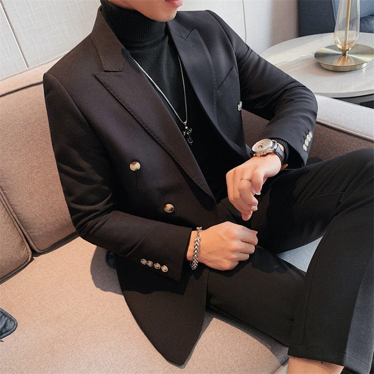 Men's casual fashion office jacket