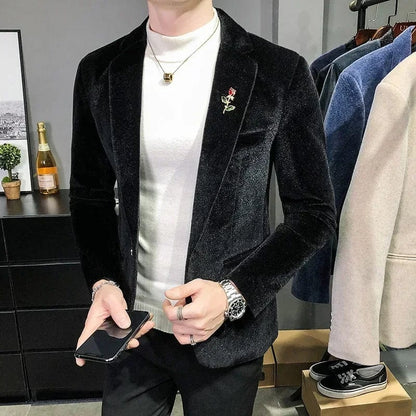 Men's Trendy Fur-Lined Jacket: Personality, Warmth, and Style in One Coat