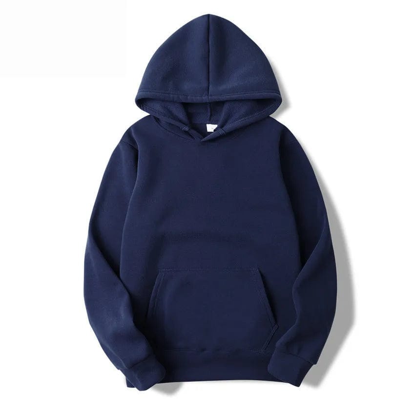 Navy / XS BOLUBAO Fashion Brand Men's Hoodies New Spring Autumn Casual Hoodies Sweatshirts Men's Top Solid Color Hoodies Sweatshirt Male