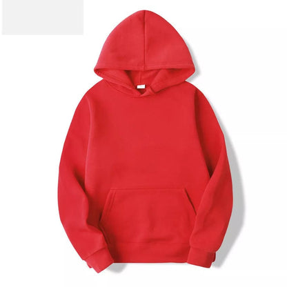 Red / M 50-55 KG / CHINA BOLUBAO Fashion Brand Men's Hoodies New Spring Autumn Casual Hoodies Sweatshirts Men's Top Solid Color Hoodies Sweatshirt Male