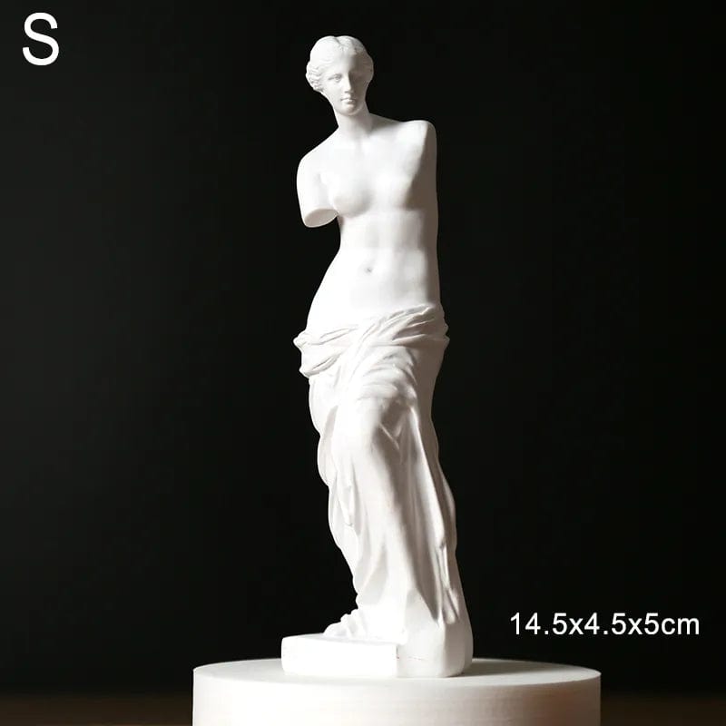 S Broken Arm Venus Statue Artwork Sketch Plaster Art Room Decorations Sculpture Nordic Style White Venus Beauty and Love Vĕnus