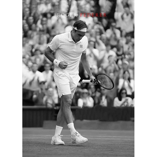 SKU-16 / 30X40cm no frame Modern World Tennis Wall Art Rafael Nadal Roger Federer Oil On Canvas Posters And Prints Living Room Bedroom Decoration Gifts