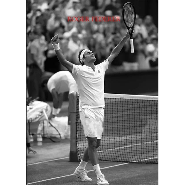 SKU-24 / 30X40cm no frame Modern World Tennis Wall Art Rafael Nadal Roger Federer Oil On Canvas Posters And Prints Living Room Bedroom Decoration Gifts