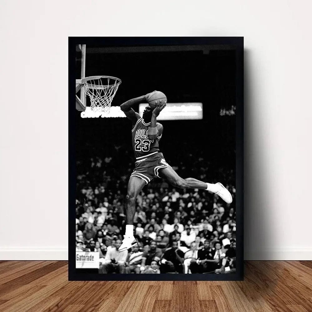 SP179 / 40x60cm(No Frame) Basketball Star Posters Ball King Kobe James Frameless Painting Living Room Background Wall Decorations Home Decor Souvenir Gift