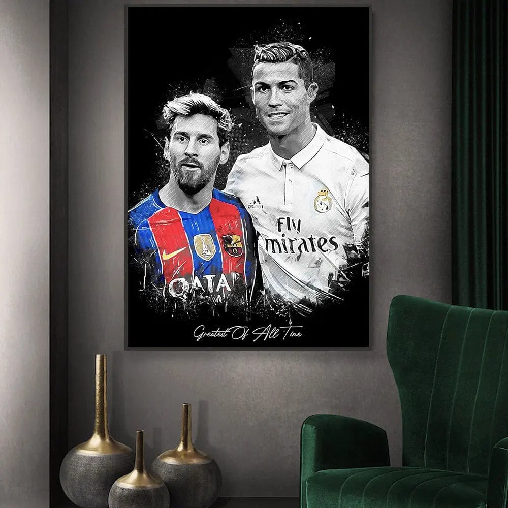 SP352 / 40x60cm(No Frame) Portugal Super Football Star CR7 Cristiano Ronaldo Poster Prints Motivational Quotes Canvas Painting Soccer Fans Room Decor