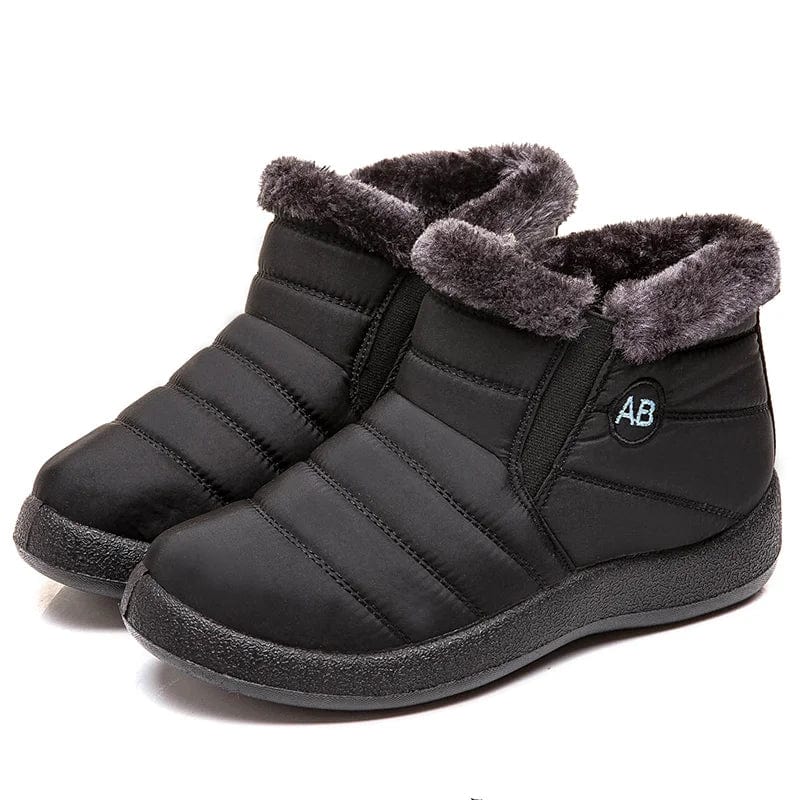 Women Boots Watarproof Ankle Boots For Winter Shoes Women Keep Warm Snow Botines Female 2022 Luxury Zipper Winter Botas Mujer