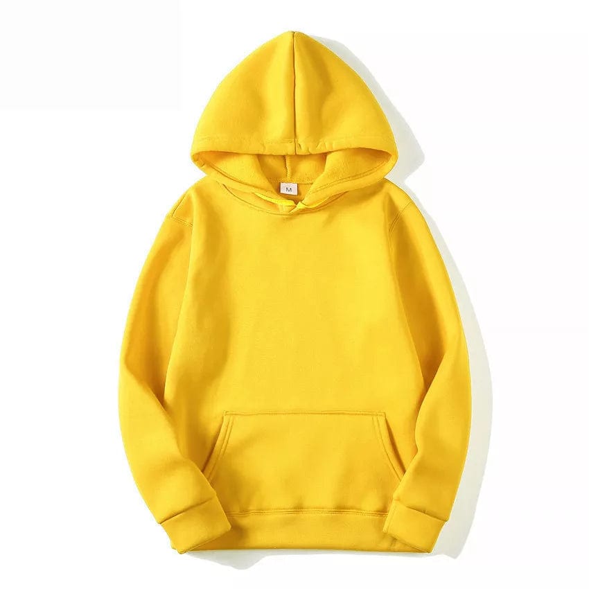 Yellow / XS BOLUBAO Fashion Brand Men's Hoodies New Spring Autumn Casual Hoodies Sweatshirts Men's Top Solid Color Hoodies Sweatshirt Male